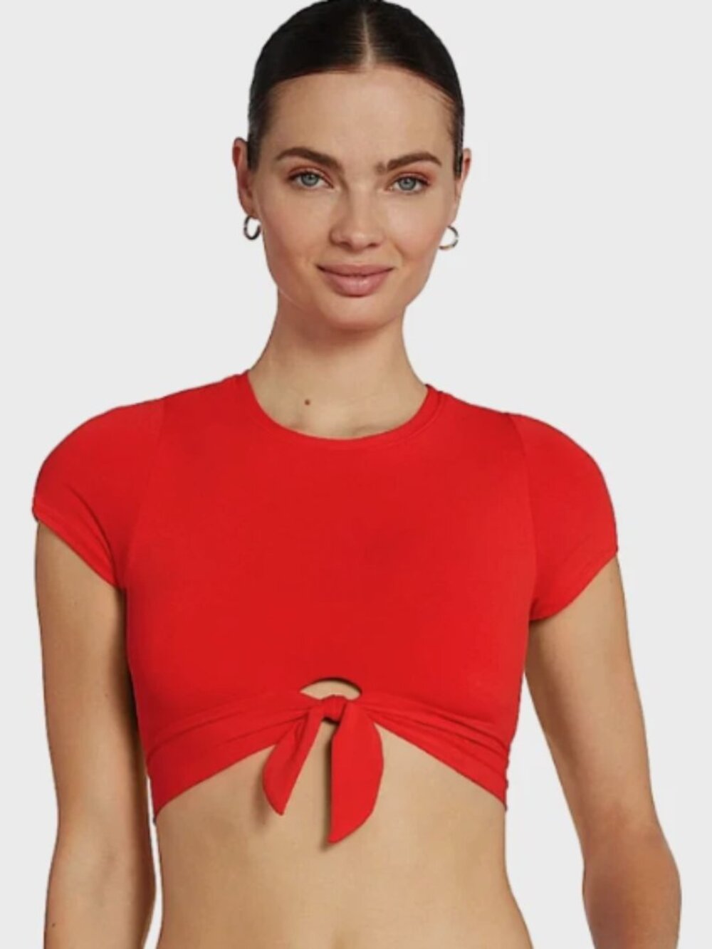 Robin Piccone Ava Twist Bikini T-shirt Size XS-MSRP$106